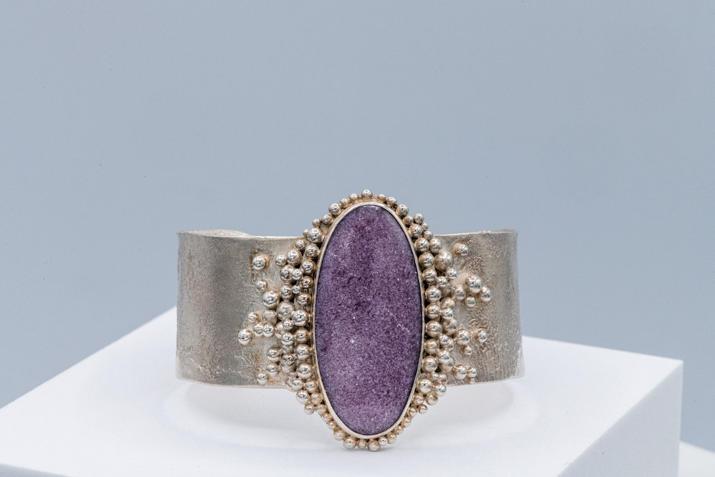 Lepidolite Cuff Bracelet