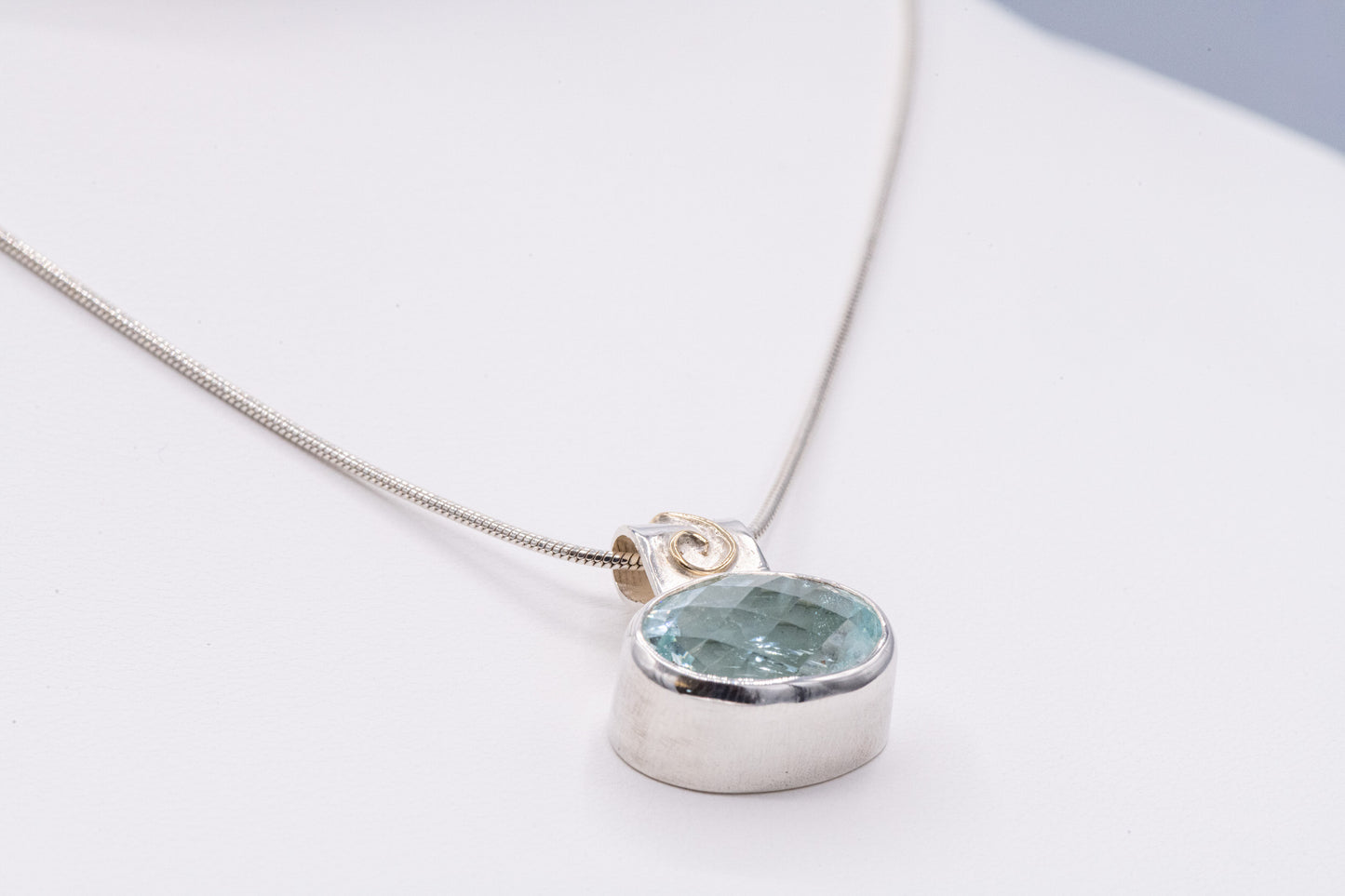 Fisher Quarry Aquamarine Pendant
