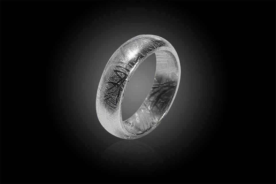 Pure Meteorite Rings