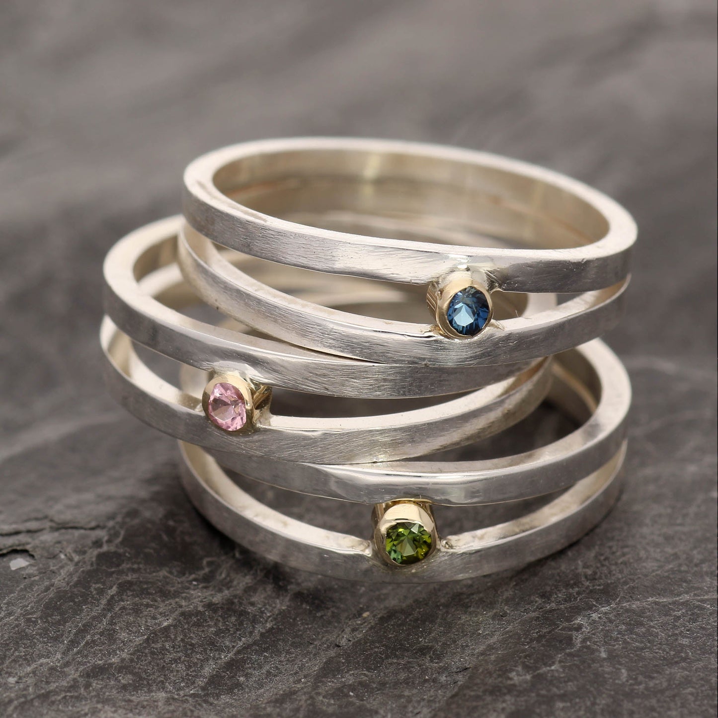 Petite Satellite Ring