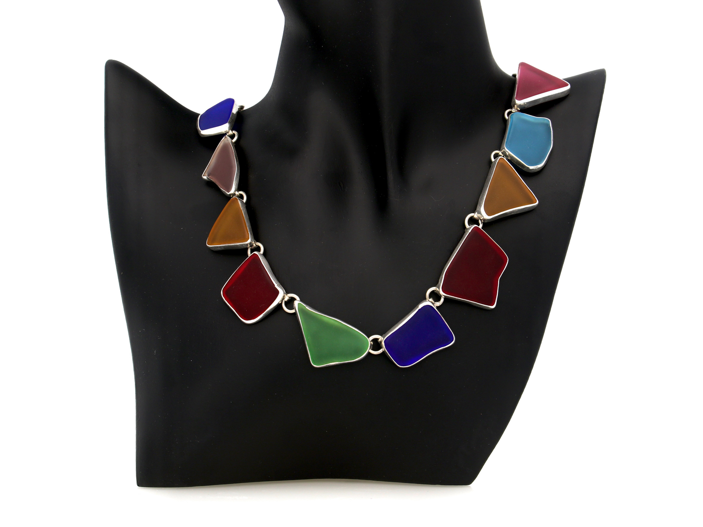 Tumbled Glass Necklace