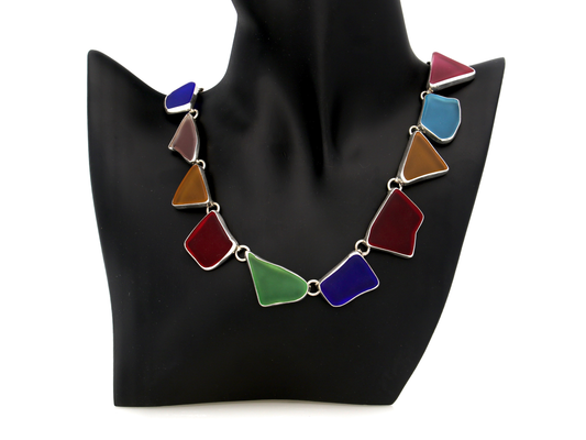 Tumbled Glass Necklace