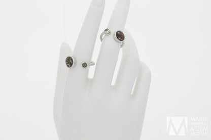 Adjustable Meteorite Ring