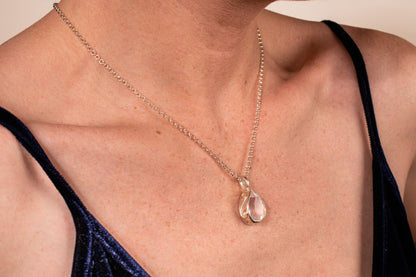 Rose Quartz Gemstone Necklace