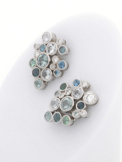 Constellation Cluster Earrings by Martha Seely